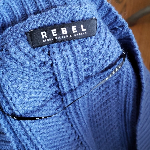 Rebel Wilson X Angels Blue Ring Sweater Cardigan - Picture 5 of 6